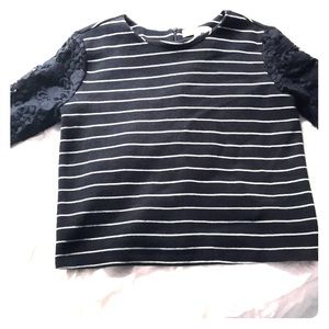 Super cute Navy stripped shirt
